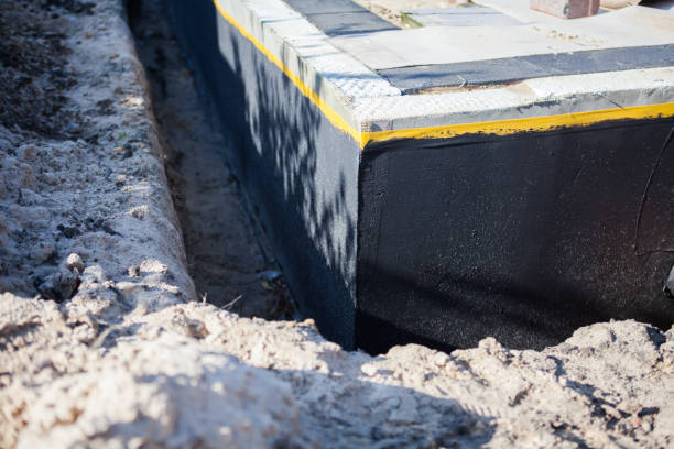 Professional Emergency Waterproofing technician working in Wayland, NY